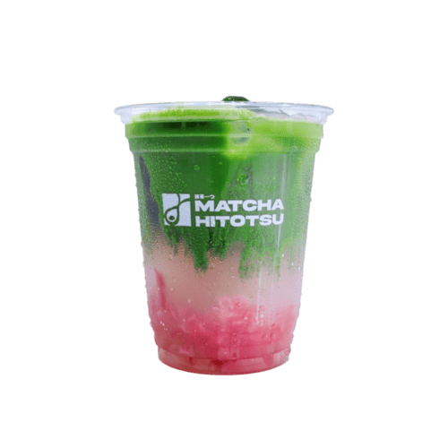 >Matcha Yuzu Rose Sparkling